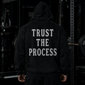 Trust The Process Pump Cover - Black